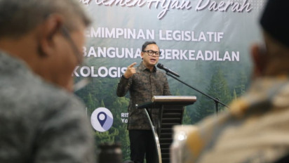 Wujudkan Pembangunan Berkeadilan Ekologis, Wamendagri Bima Tekankan Legislator Daerah Harus Perkuat Kepemimpinan