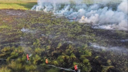 Karhutla Meluas di Sumsel, Operasi Modifikasi Cuaca Diperkuat hingga 10 Agustus