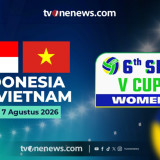 Jadwal SEA V Cup 2026, Jumat 7 Agustus: Timnas Voli Putri Indonesia Vs Vietnam Menjadi Laga Pembuka di Leg Kedua