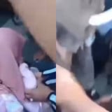 Niatnya Menonton Pawai Kemerdekaan Berujung Celaka, Seorang Ibu Histeris Diduga Ditabrak Oknum Polisi