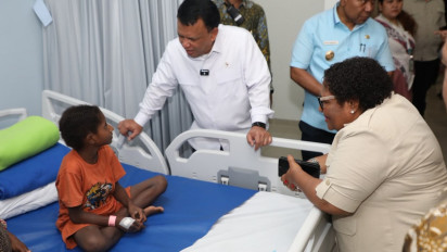 Wamendagri Ribka Beri Apresiasi Atas Peran Aktif Pemkab Jayapura Bantu Tangani Korban Dugaan Keracunan MBG
