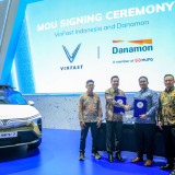 Perkuat Ekosistem Kendaraan Listrik, VinFast Indonesia dan Danamon Jalin Kemitraan Pembiayaan Dealer