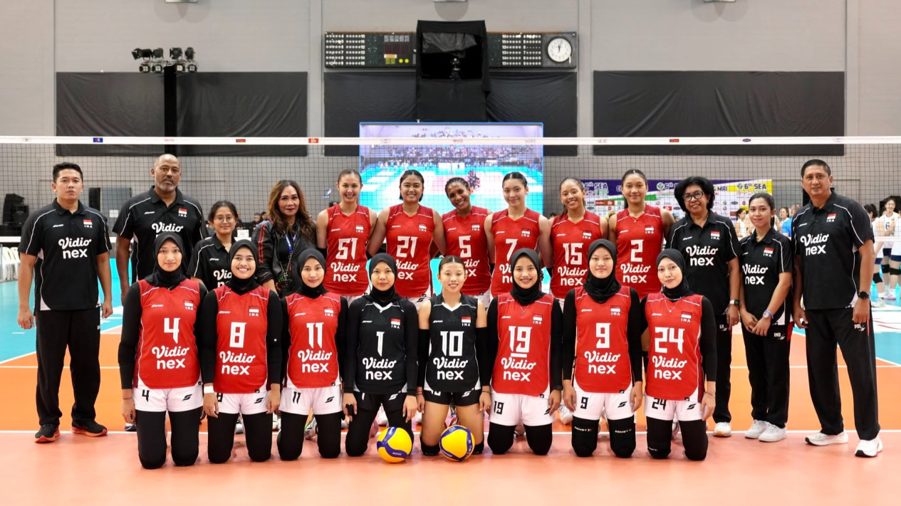 Update Ranking Dunia Timnas Voli Putri Indonesia Usai Comeback atas Vietnam di Laga Pembuka SEA V Cup 2026 Leg Kedua
            - galeri foto