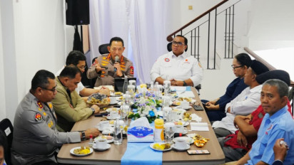 Kapolri Siap Jembatani Aspirasi Buruh, Dukung Dialog Penyusunan RUU Ketenagakerjaan dengan DPR