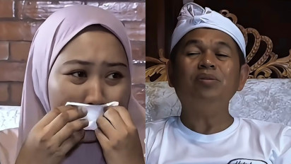 Berlinang Air Mata, Istri Korban Begal Curhat ke KDM: Dia Abis Shalat Tahajud