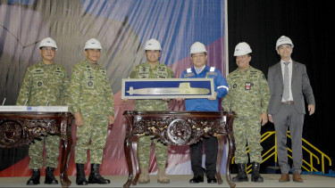 Kapal Selam Scorpène Pertama Indonesia Mulai Dibangun di PT PAL