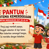 7 Contoh Pantun Bertema Kemerdekaan untuk Meriahkan HUT ke-81 RI