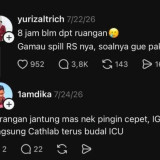 Baru Setahun Mengabdi, Perawat Kontrak RSA UGM Dinonaktifkan Usai Cibir Pasien BPJS di Medsos
