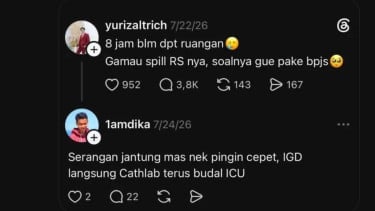 Baru Setahun Mengabdi, Perawat Kontrak RSA UGM Dinonaktifkan Usai Cibir Pasien BPJS di Medsos