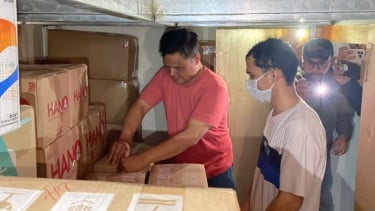 Peredaran Minuman Keras Dengan Cukai Palsu Dibongkar Polisi