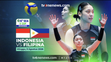 Jadwal SEA V Cup 2026, Minggu 9 Agustus: Timnas Voli Putri Indonesia Hadapi Filipina Diperebutan Runner-up