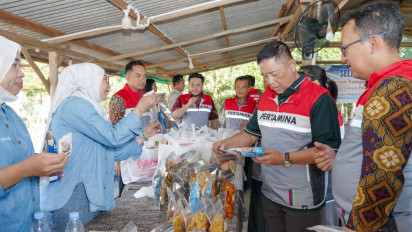 Pacu Ekonomi Pesisir, Pertamina Patra Niaga Dampingi Pengembangan Usaha Hasil Laut di Batam