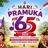 10 Ucapan Selamat Hari Pramuka ke-65 Tahun 2026, Referensi Caption Media Sosial