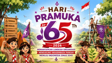 10 Ucapan Selamat Hari Pramuka ke-65 Tahun 2026, Referensi Caption Media Sosial