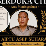 Status WA Terakhir Aiptu Asep Suhara Sebelum Meninggal Korban Tabrak Lari, Singgung soal Anak