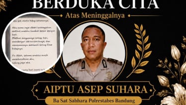 Status WA Terakhir Aiptu Asep Suhara Sebelum Meninggal Korban Tabrak Lari, Singgung soal Anak