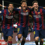 Messi, Suarez dan Neymar bakal Reunian