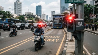 Ternyata Begini Aturan Jalur Transjakarta, Pemotor yang Melintas Siap-siap Kena Sanksi Ini