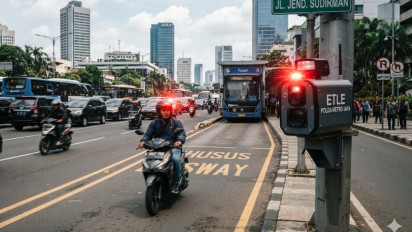 Ternyata Begini Aturan Jalur Transjakarta, Pemotor yang Melintas Siap-siap Kena Sanksi Ini
