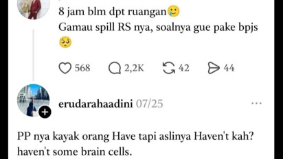 Hina Pasien BPJS di Threads, Dokter Elda Putri Dinonaktifkan 3 Bulan dari PPDS UGM Usai Ditarik dari Stase Sardjito