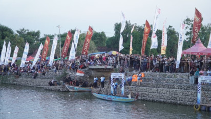 Rutin Setiap Tahun Digelar, Festival Dayung Tejoasri Berpotensi Masuk Kalender Event Provinsi