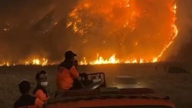Kebakaran di Taman Nasional Bromo Makin Meluas, Pemerintah Kerahkan Water Bombing hingga Helikopter