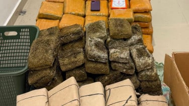 Polda Sumut Sita 169,6 Kg Ganja Asal Aceh, Tiga Orang Ditangkap di Deli Serdang