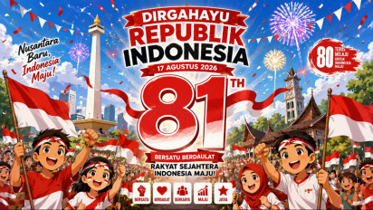 15 Ucapan Selamat Hari Kemerdekaan atau HUT ke-81 RI Penuh Makna dan Semangat, Cocok untuk Caption Media Sosial