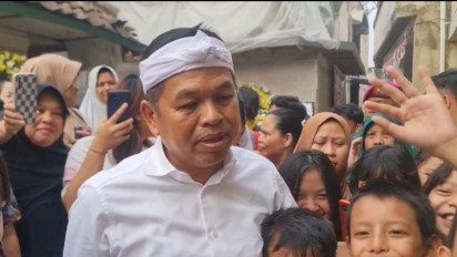 KDM Janji Biayai Sekolah Anak Aiptu Asep Suhara Anggota Polrestabes Bandung yang Jadi Korban Tabrak Lari
