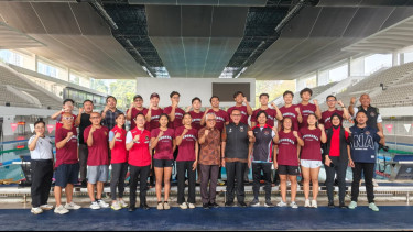 Kunjungi Pelatnas PB Akuatik, CdM Siap Kawal Kebutuhan Tim Renang Indonesia di Asian Games 2026