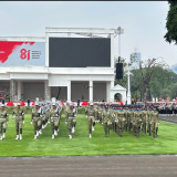 Intip Persiapan HUT ke-81 RI, Paskibraka dan Pasukan TNI-Polri Mulai Latihan Bersama
