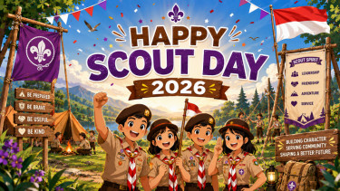 10 Ucapan Selamat Hari Pramuka 2026 dalam Bahasa Inggris 'Happy Scout Day 2026' Cocok untuk Caption Media Sosial