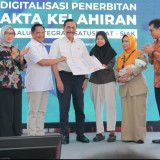 Hadirkan Layanan Publik Terintegrasi, Pemerintah Luncurkan Digitalisasi Penerbitan Akta Kelahiran