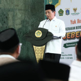 Kemenag Gelar  Geber Mas  Serentak di 50 Ribu Masjid dan Musala secara Nasional