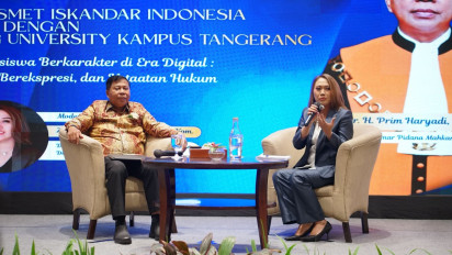 Isi Kuliah Umum, Ketua Kamar Pidana Mahkamah Agung RI Ajak Mahasiswa Bijak Bermedia Sosial dan Taat Hukum