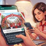 15 Ucapan HUT RI ke-81 yang Penuh Semangat yang Cocok untuk Jadi Caption di Status WhatsApp