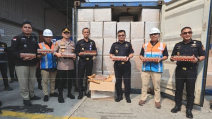 Bea Cukai Gagalkan 8,9 Juta Batang Rokok Ilegal di Tanjung Priok, Potensi Kerugian Negara Rp8,6 M