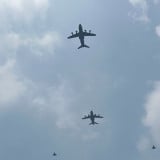 81 Pesawat dan Helikopter Unjuk Kekuatan di Gladi HUT RI, Prasetyo: Manuver Heli Bikin Deg-degan