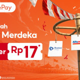 Sambut HUT ke-81 RI, Aplikasi ShopeePay Hadirkan Promo Merdeka Rp17 untuk Berbagai Kebutuhan Sehari-hari