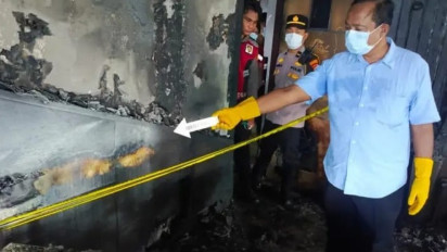 Bakar Kantor Lantaran Sakit Hati Sering Difoto dan Dijadikan Meme