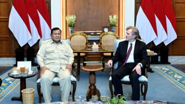Presiden Prabowo Bertemu Wakil Menteri Perang AS, Kemitraan Strategis RI-AS Didorong Makin Dalam