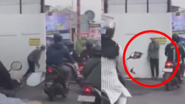 Viral! Pria Diduga Bawa Pistol Sambil Mengintai di Ciputat, CCTV Jadi Petunjuk Polisi