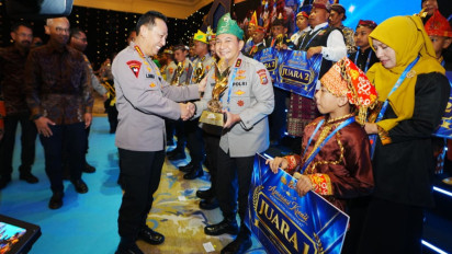 Polda Riau Sabet Penghargaan Ketahanan Pangan dari Polri