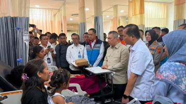 Insiden Kebakaran KMP Putri Yasmin, Jasaraharja Putera Tinjau Kondisi Korban
