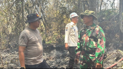 Polda Kaltara Temukan Titik Api Baru di Lahan Bukit Indah 11,5 Hektare