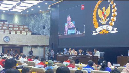 Bertemu Serikat Buruh, DPR Ungkap Usulan Draf RUU Ketenagakerjaan Rampung Awal Oktober