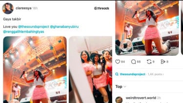 Siapa Clareesya? Penyanyi yang Viral Usai Unggah Foto 'Gaya Takbir' saat Tampil di The Sounds Project