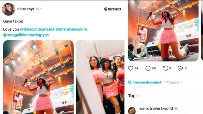 Siapa Clareesya? Penyanyi yang Viral Usai Unggah Foto 'Gaya Takbir' saat Tampil di The Sounds Project