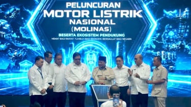 Presiden Prabowo Resmi Luncurkan Motor Listrik Nasional: Ini Salah Satu Contoh "Indonesia Incorporated"