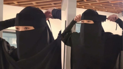 Kembali Jadi Sorotan, Inara Rusli Bercadar Lagi